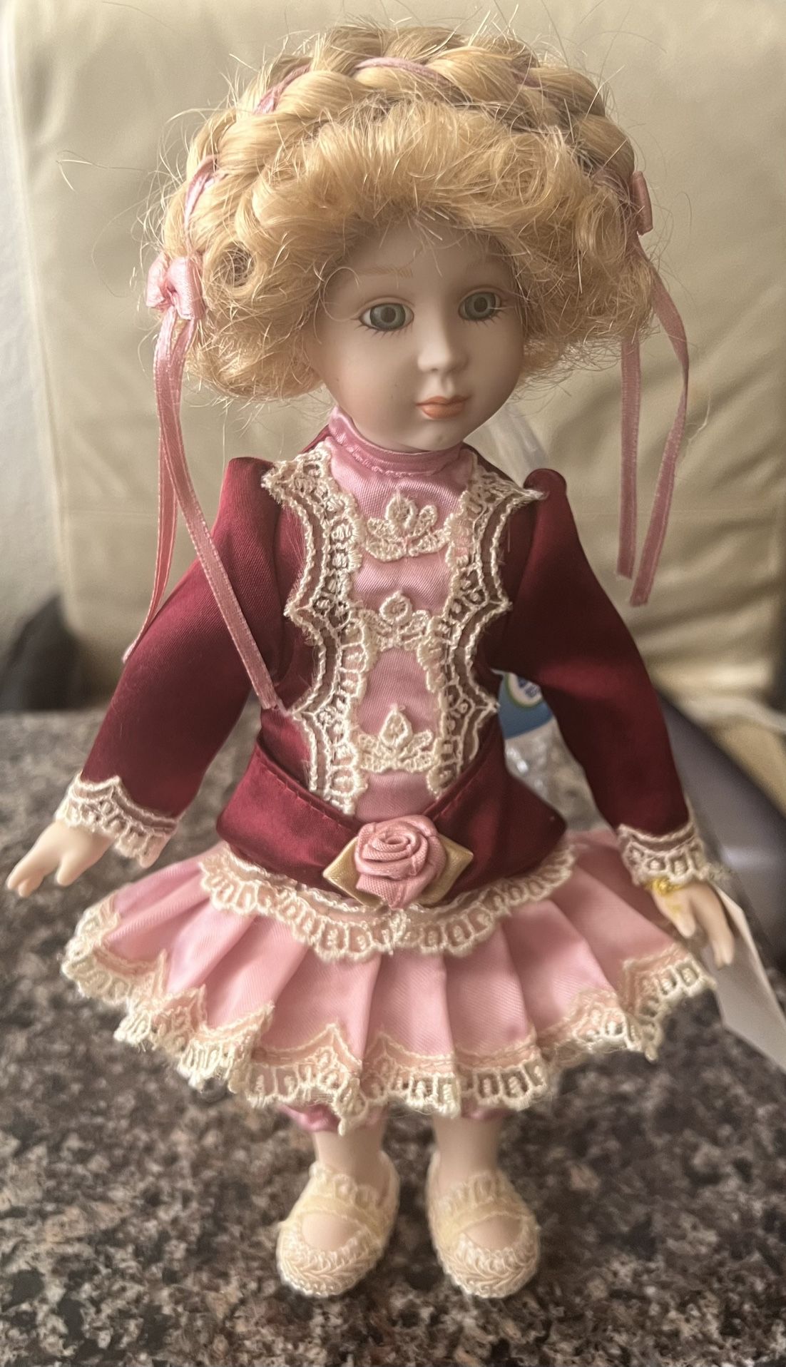 Collectible Memories Porcelain Doll Tiffany No Box