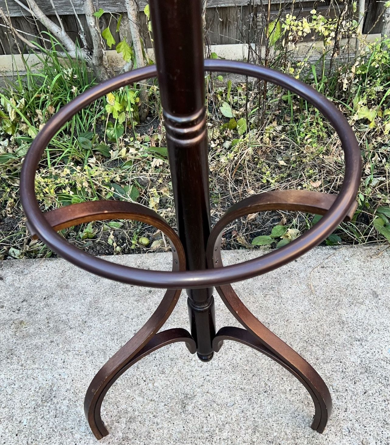 #MCM Revolving Bentwood Thonet Style Hall Tree Coat Hat Rack - photo 2