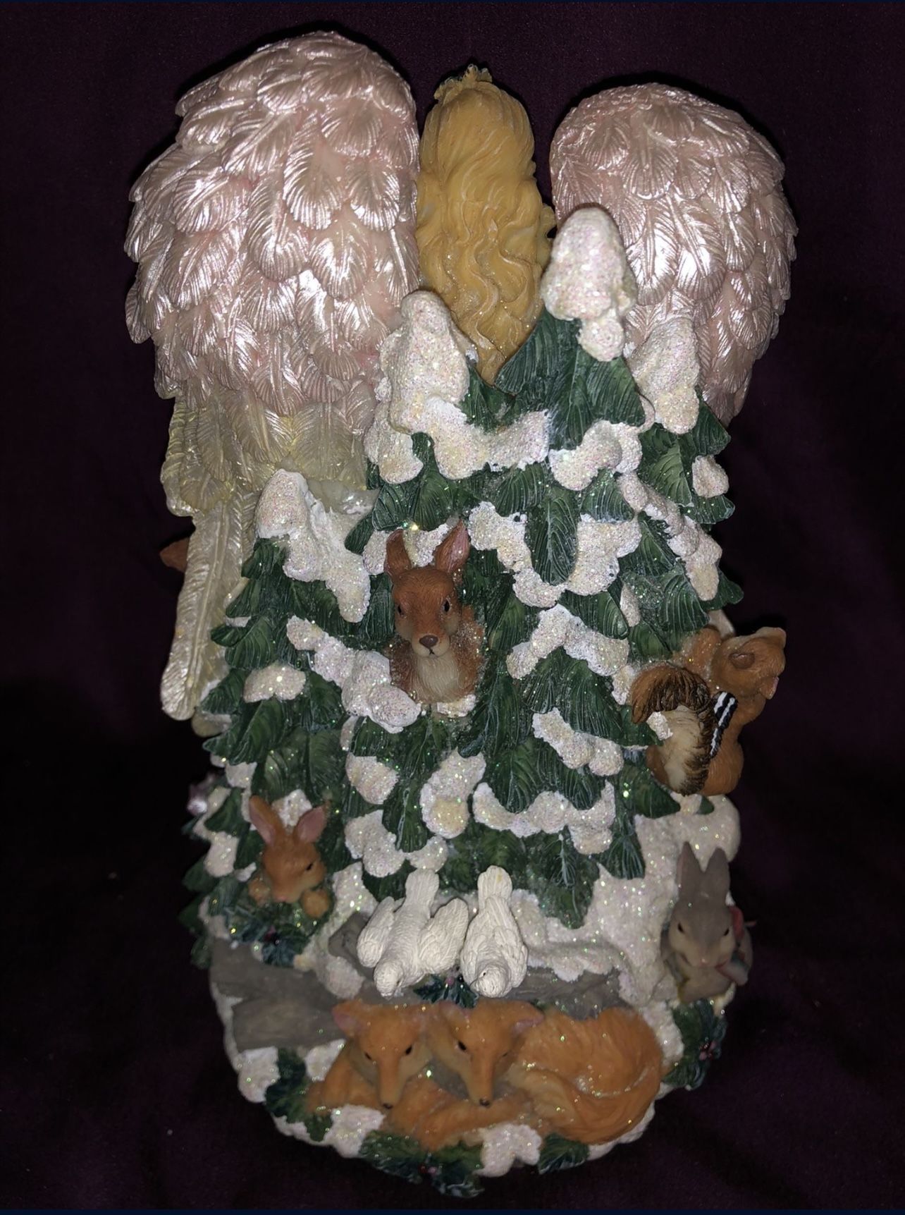 FITZ and Floyd Peaceable Kingdom Musical Statue Oh Holy Night - photo 2