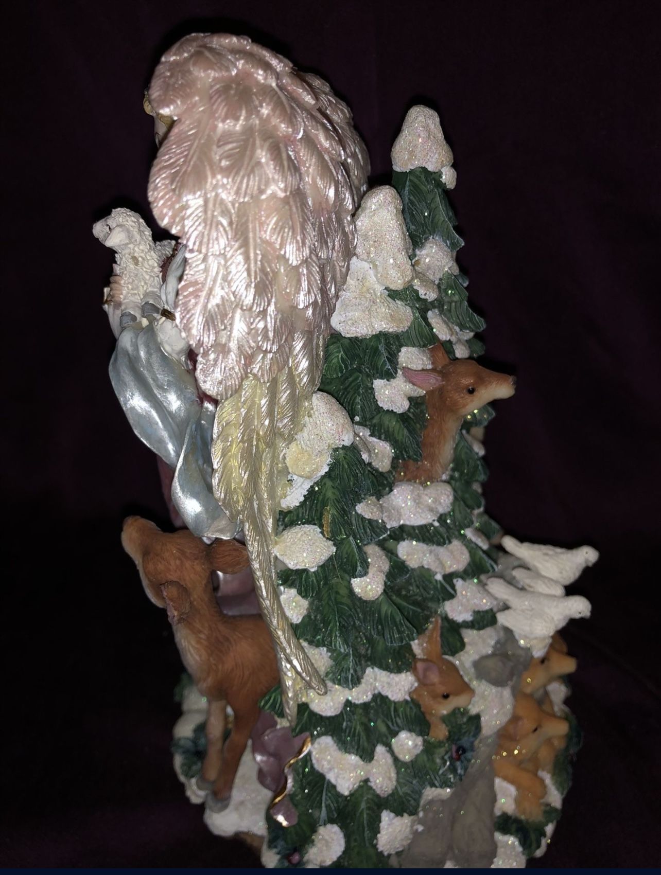 FITZ and Floyd Peaceable Kingdom Musical Statue Oh Holy Night - photo 3