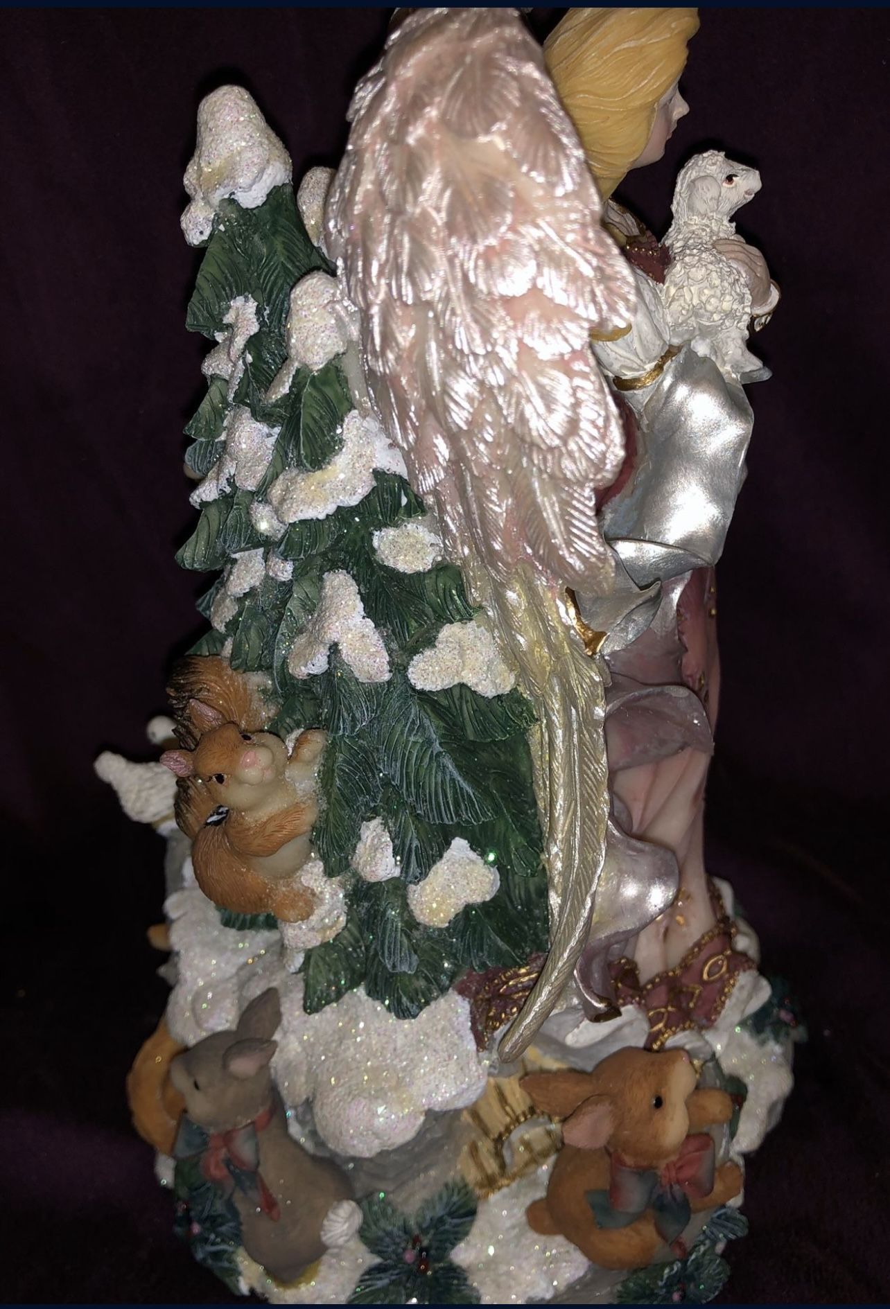 FITZ and Floyd Peaceable Kingdom Musical Statue Oh Holy Night - photo 4