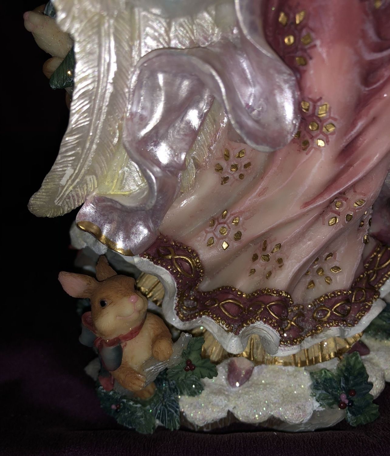 FITZ and Floyd Peaceable Kingdom Musical Statue Oh Holy Night - photo 5