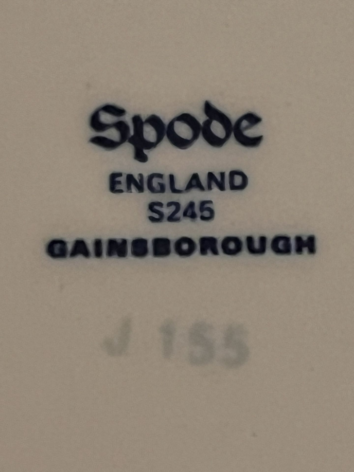 16 SPODE GAINSBOROUGH SALAD PLATES 7 3/4" - photo 3