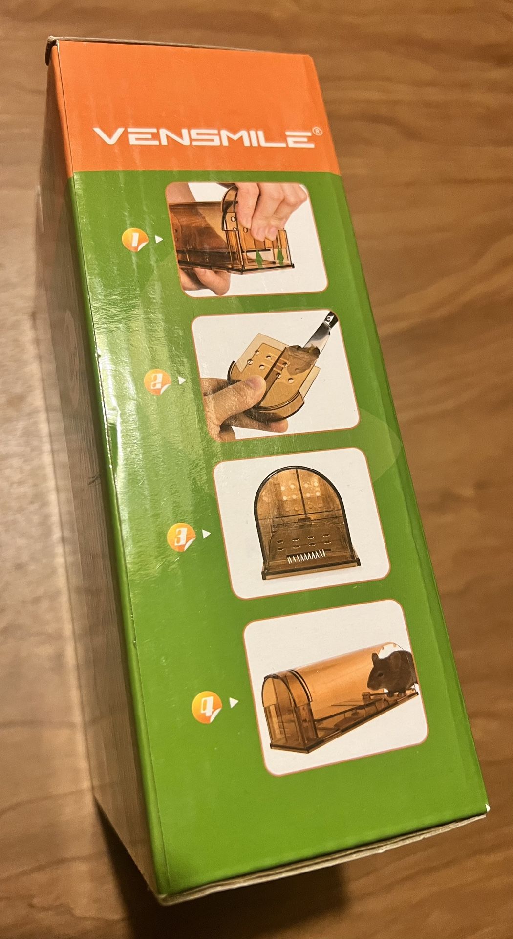 NIB - 2-Pack Reusable Humane Mouse Trap Live Catch And Release - photo 2