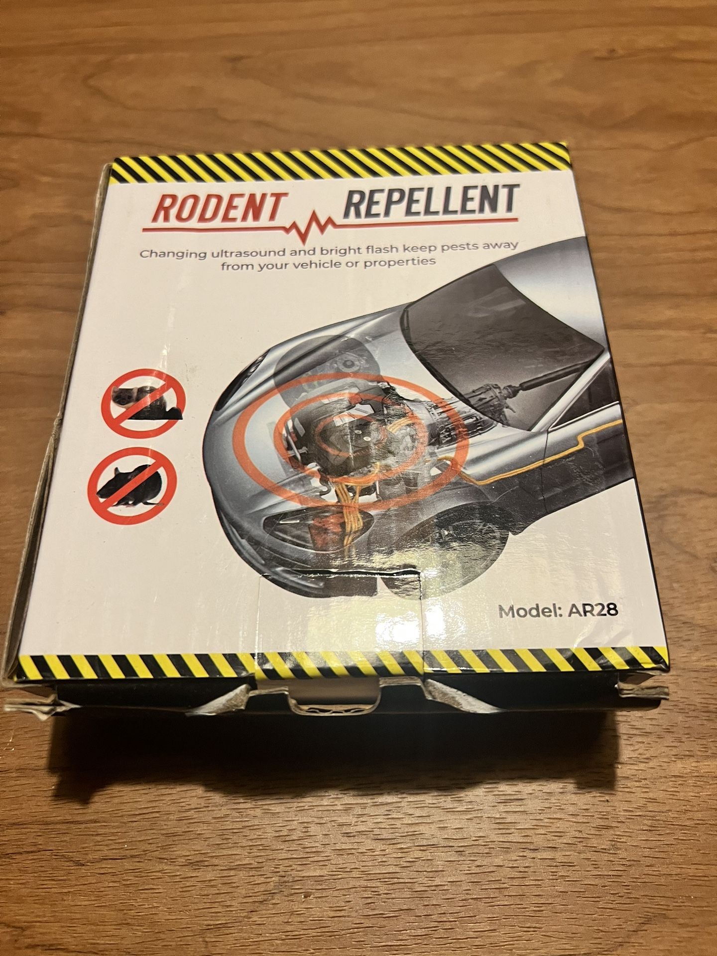 Thanos Rodent Repellent Ultrasonic Under Hood Animal Repeller AR