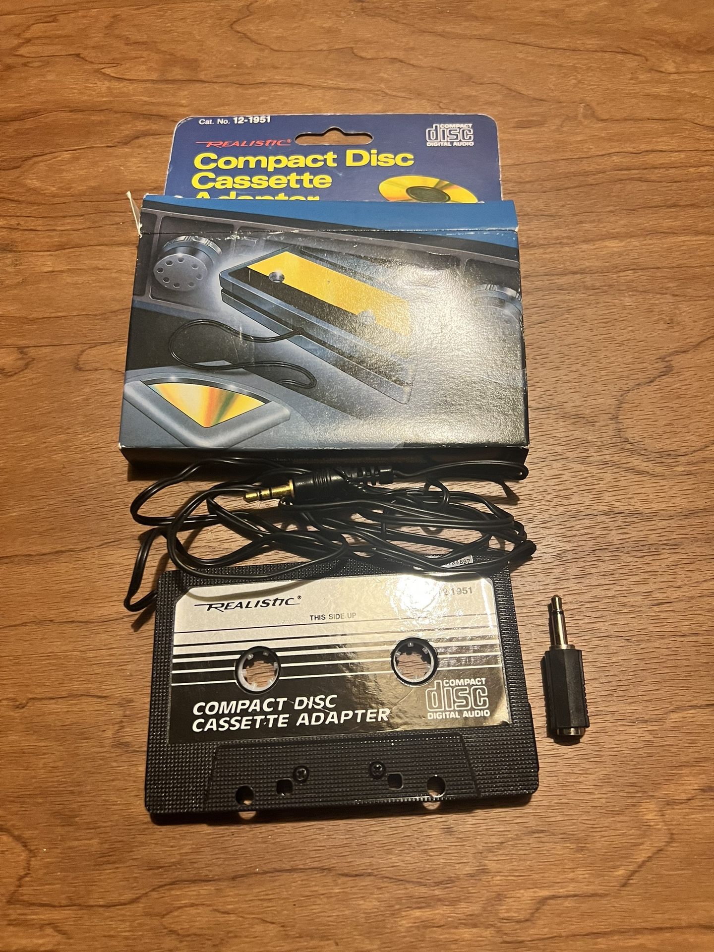 Vintage Radio Shack Realistic Compact Disc Cassette Adapter - photo 2