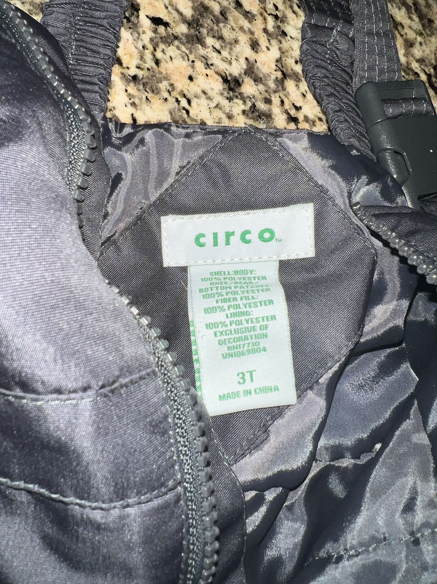 Circo Sz 3T Winter Ski Snow Bib Pants Insulated Boys Or Girls Zi - photo 2