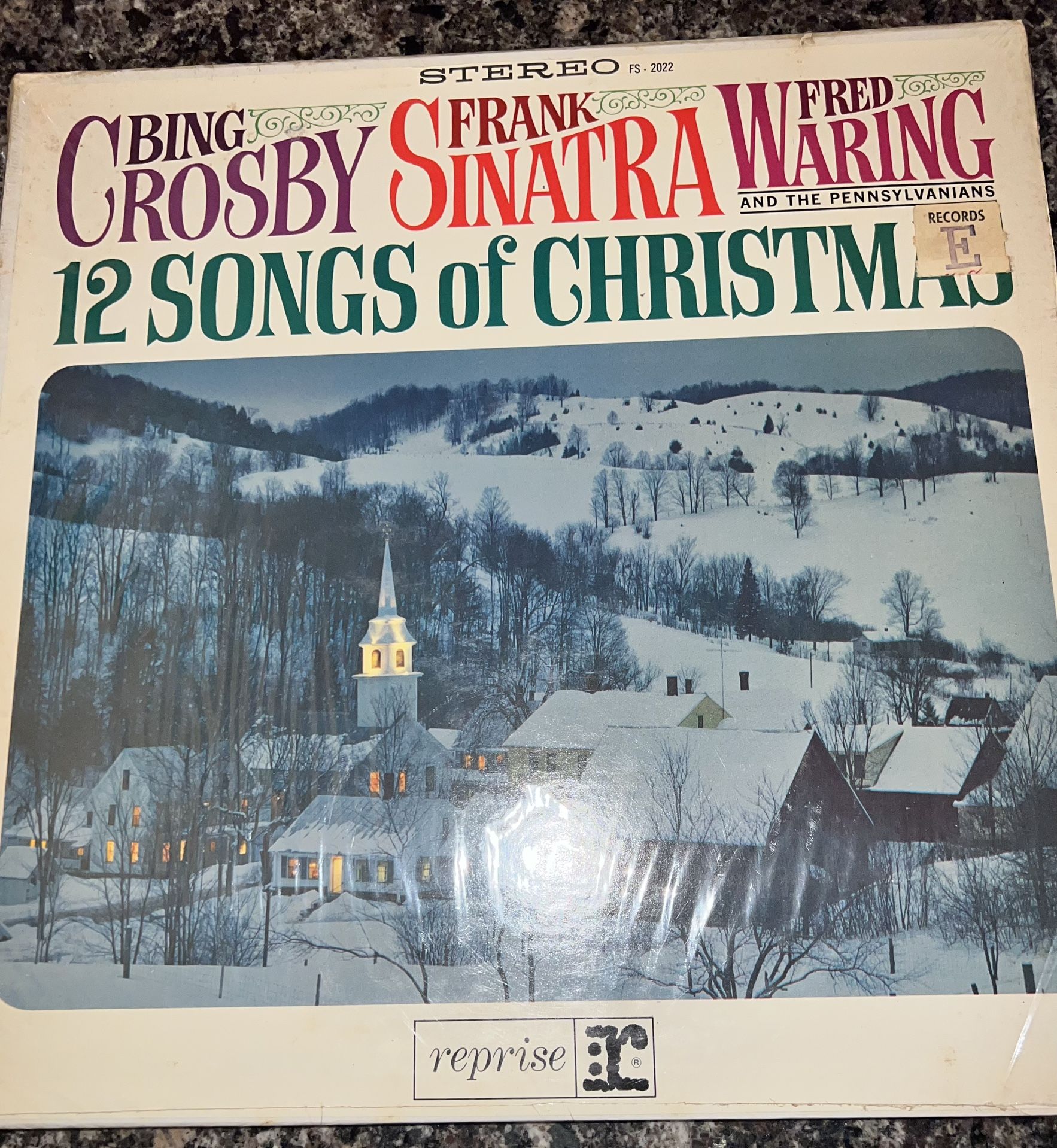 Bing Crosby Frank Sinatra + 12 Songs of Christmas Vinyl Record F