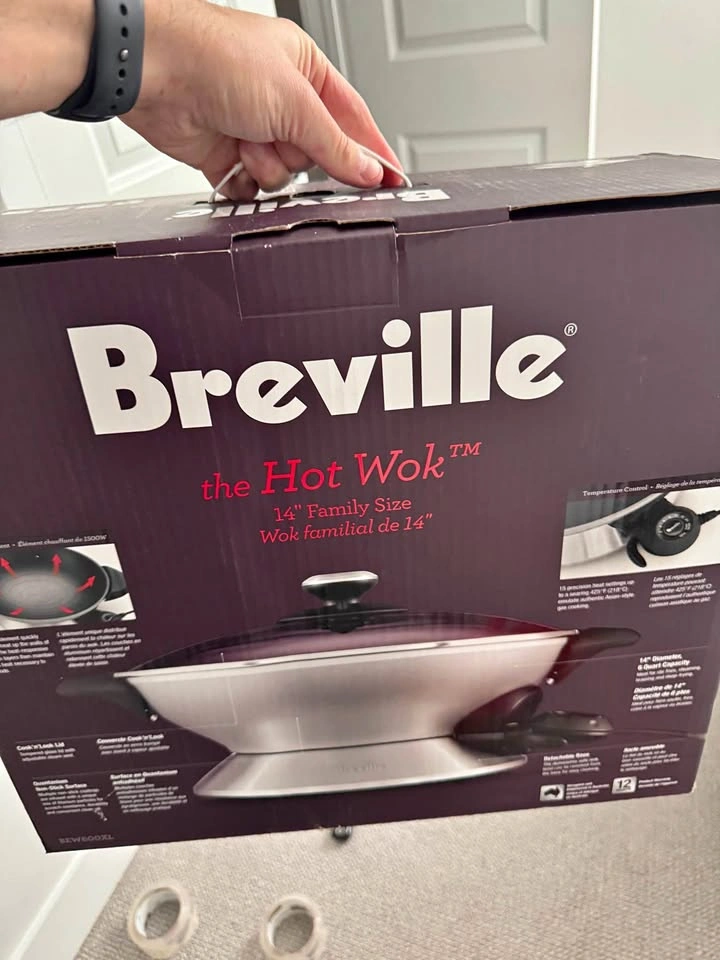 Breville electric wok
