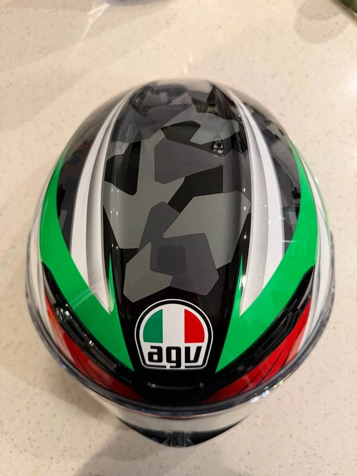 AGV K6 S DOT(E2206) - Excite Camo/Italy Full Face Helmet - photo 2