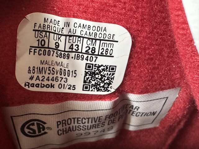 Safety Shoes - Reebok - photo 2