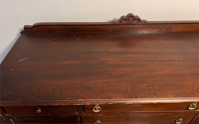 Antique Krug Bros. Solid Wood Sideboard - Chesley, ON - photo 3