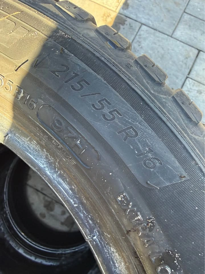 215/55/16 Michelin Cross Climate All Season Tires - DOT 2021 - photo 2