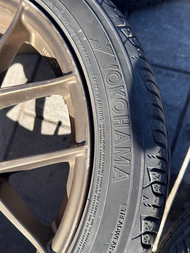 225/45/18 Yokohama All Season Tires w/ Enkei Rims - photo 4