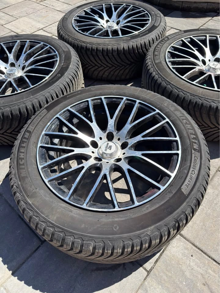 215/55/17 MICHELINS ALL SEASON ON RIM!! LOTS OF TREAD 10 32nds! - photo 2