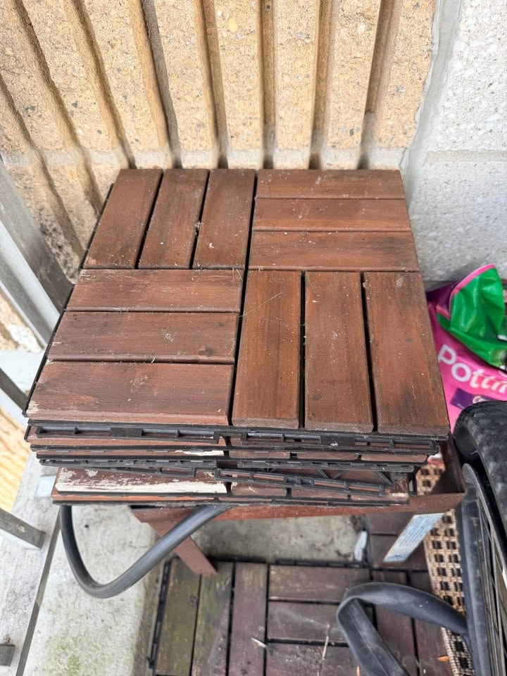 Interlocking Wood Deck Tiles - photo 3