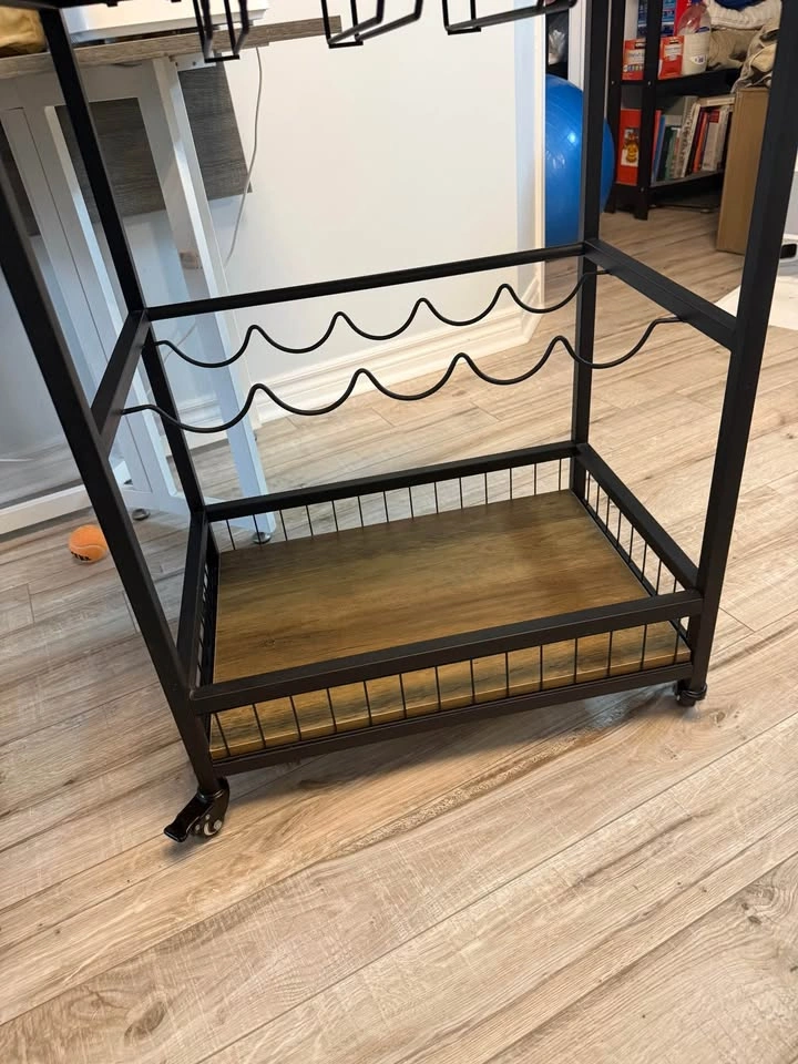 Home / Mobile Bar Serving Cart - photo 2