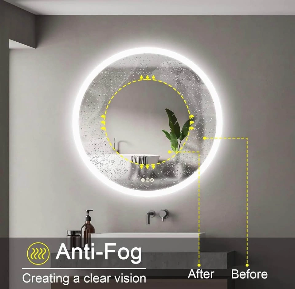 Brand New LED Anti Fog Round Mirror - photo 3