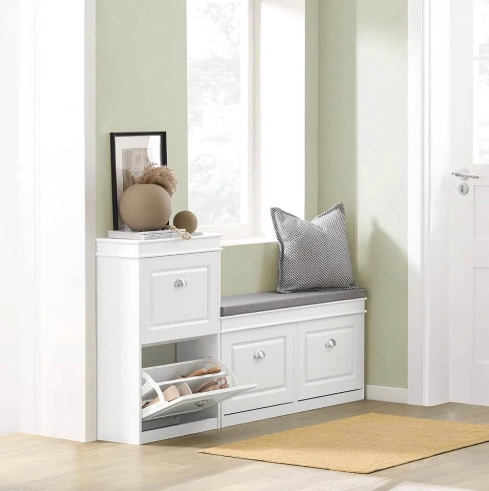 Brand New Sealed 2-Tier Flip Drawer Shoe Cabinet - photo 5