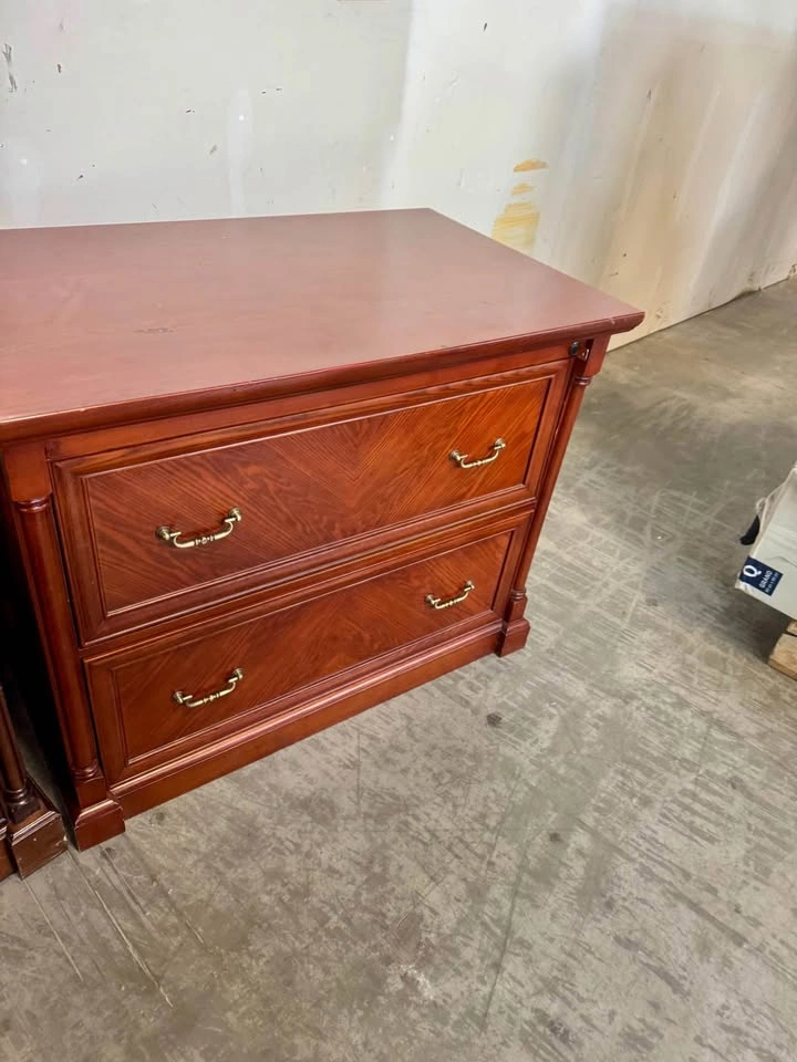 Classic Mahogany Office Furniture Set – Solid Wood - photo 2