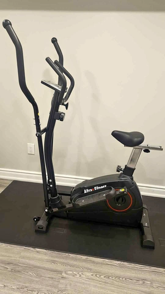 Altrax Fitness 2-in-1 Elliptical Exercise Bike