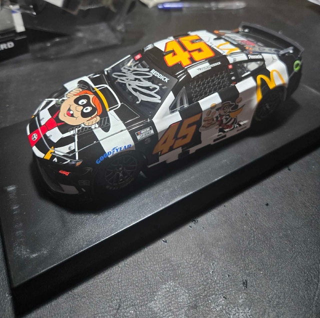 Signed 2024 Hamburglar Tyler Reddick Diecast - photo 3