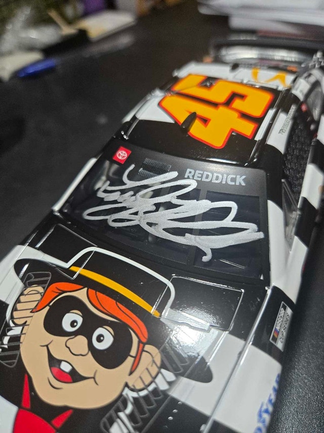 Signed 2024 Hamburglar Tyler Reddick Diecast - photo 4