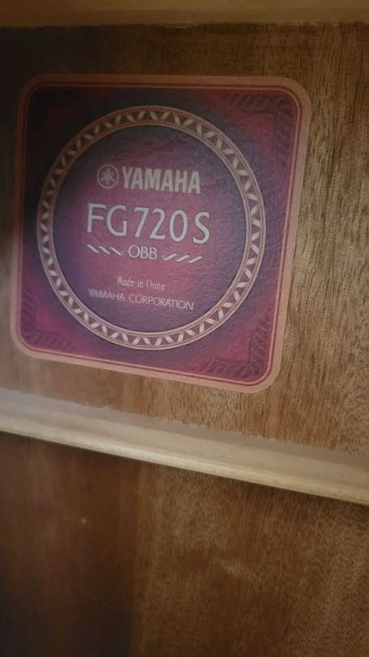 $300 Yamaha FG720S Dreadnaught Acoustic Guitar – Blue Burst - photo 4