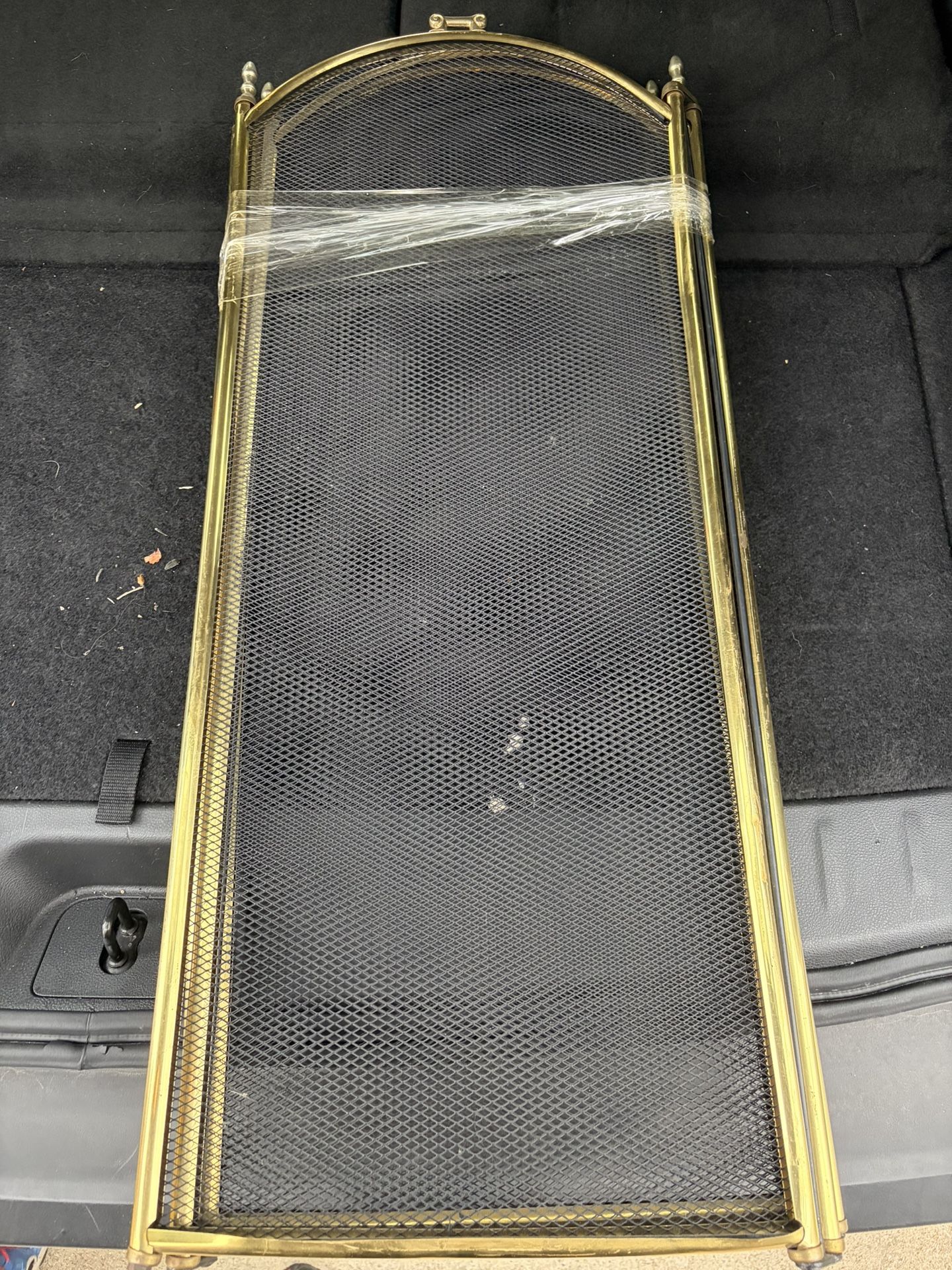 Folding Fireplace Screen