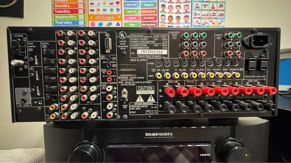 Denon AVR-2807 Receiver - photo 3