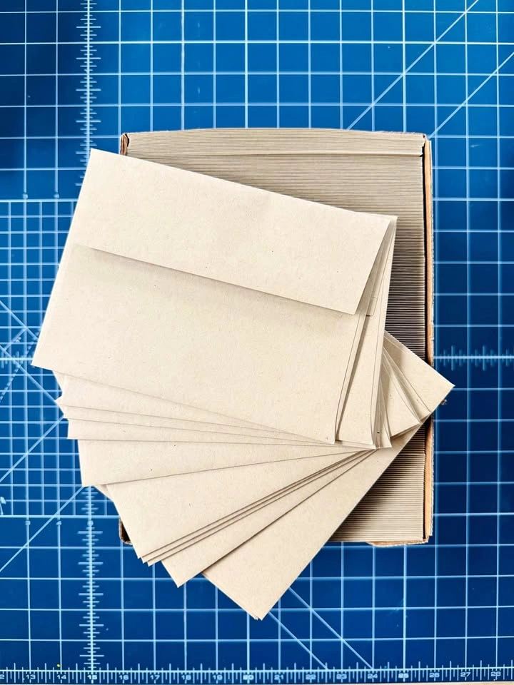 French Paper Kraft A6 Envelopes - Box of 250