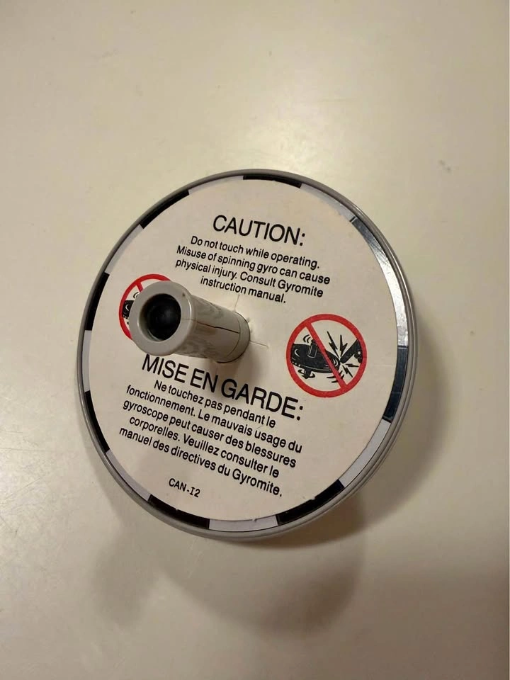 Nintendo NES R.O.B. Gyro Spinner – OEM Vintage 1985
