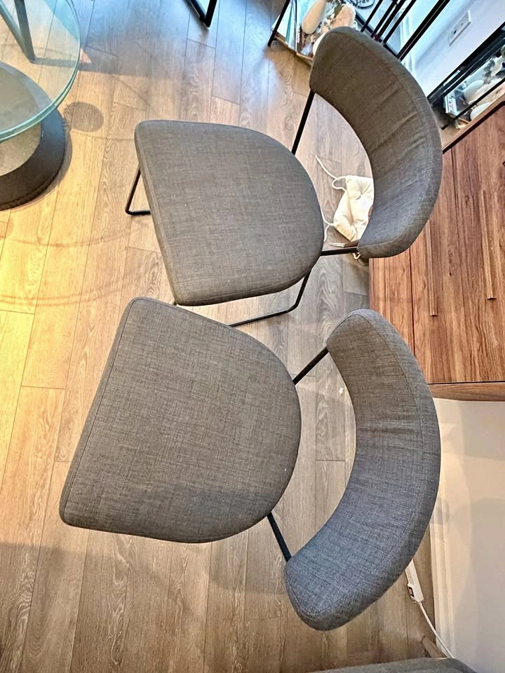 Grey dining chairs - Structube (set of 2)