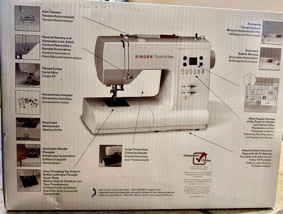 Singer Touch & Sew Sewing Machine - photo 2