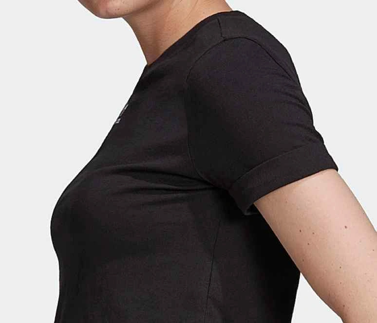 Adidas Roll-up Sleeve Crop Top - Women's XS - photo 4