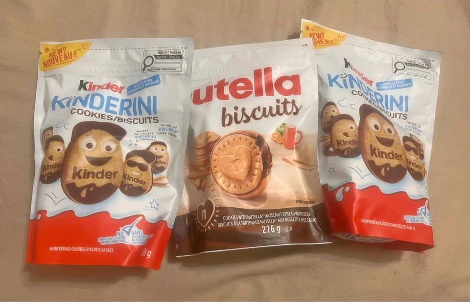 Biscuits - Nutella & Kinder