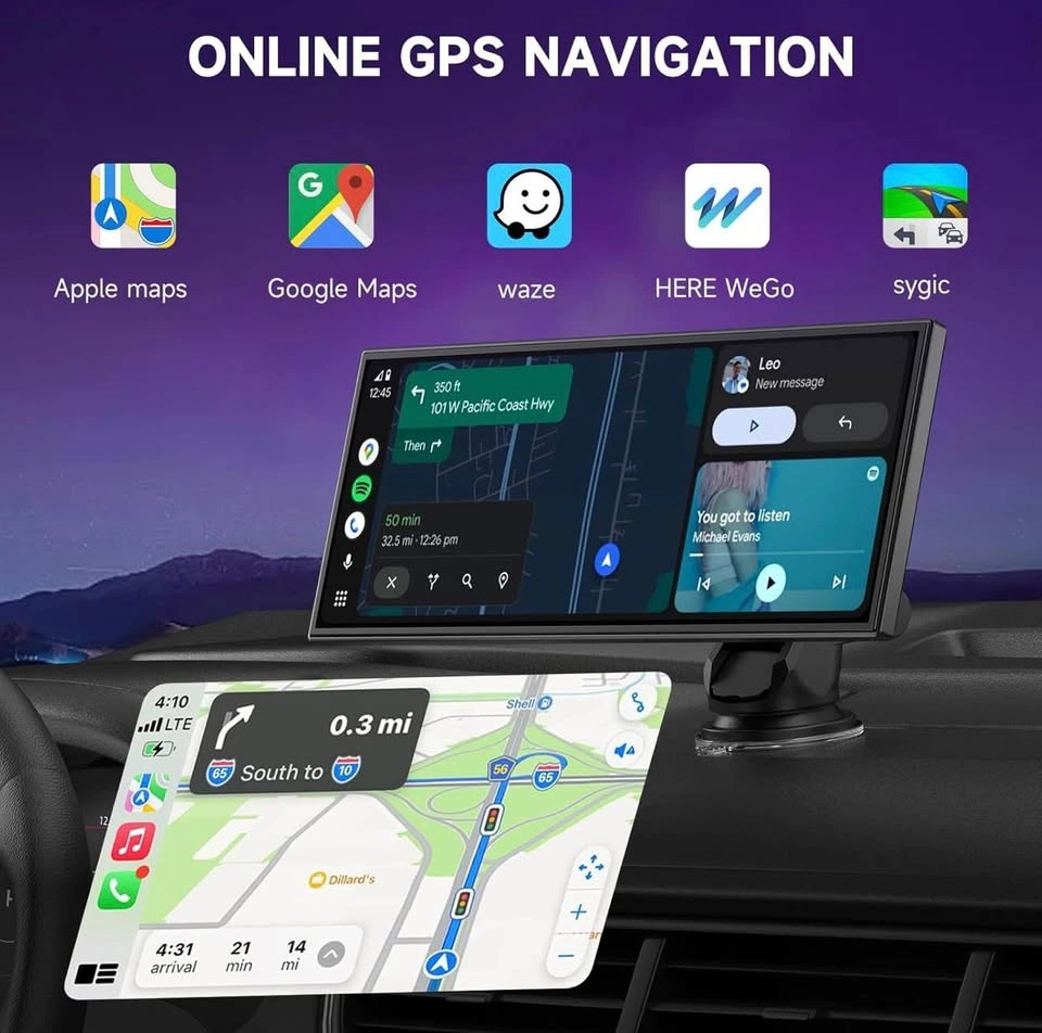 10.25" CarPlay Screen for Apple CarPlay & Android Auto - photo 5