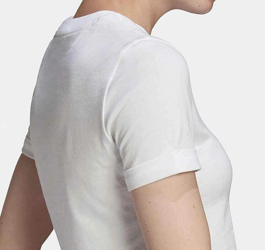 Adidas Roll-up Sleeve Crop Top - Women's XS - photo 4