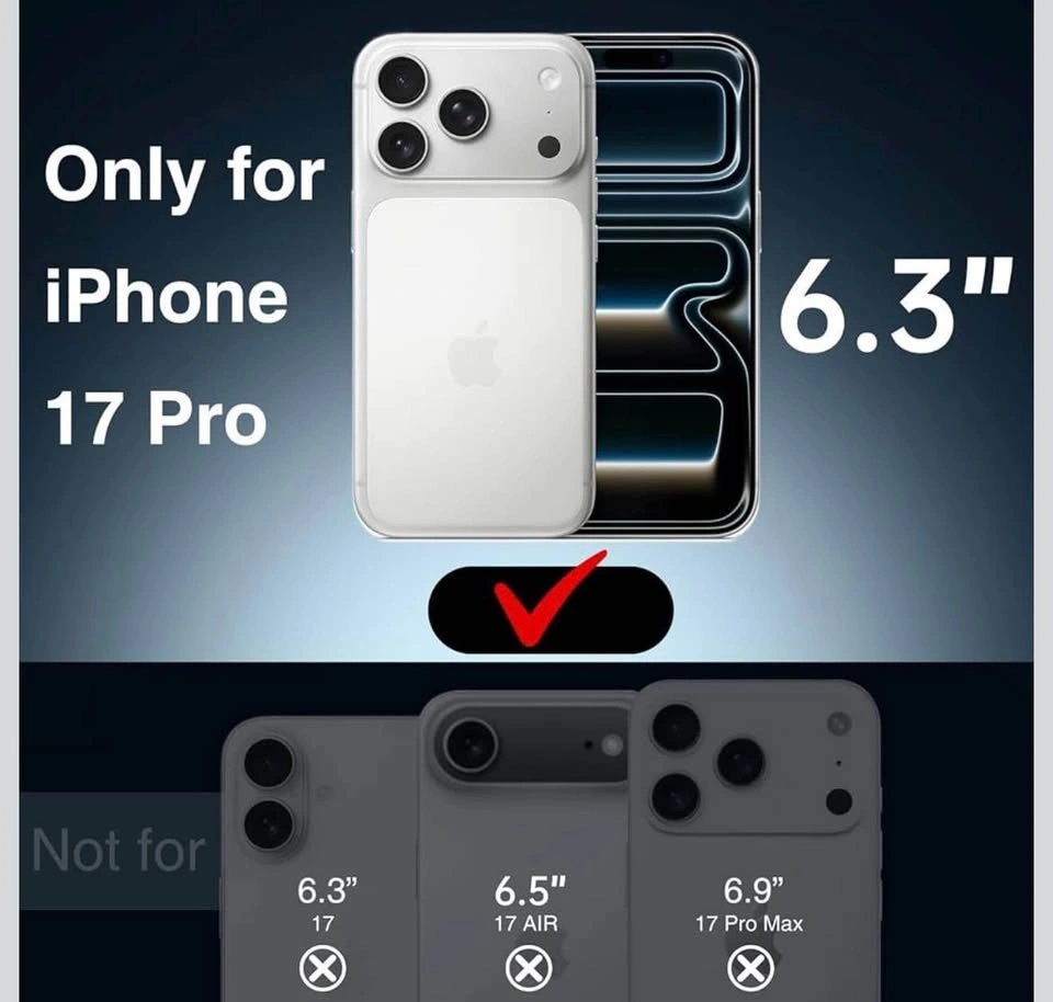 8500mAh Battery Case for iPhone 17 Pro (Blue) - photo 2