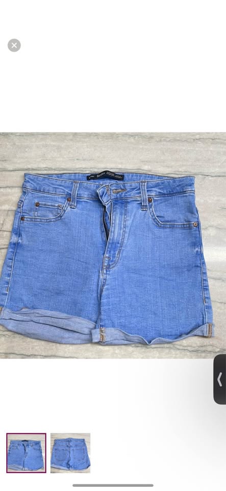 Pack of 2 Bershka jean shorts - size 6 - photo 5