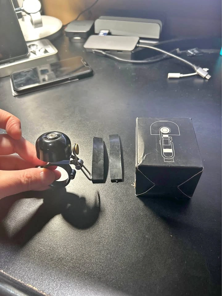 Bicycle Bell with Mounting Hardware