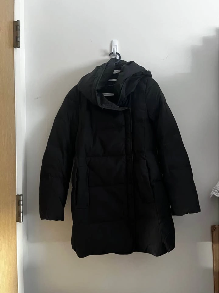 Black winter puffer jacket from Korea - photo 5
