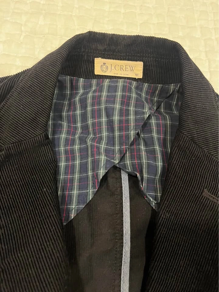 J.Crew Men’s black corduroy blazer - photo 2