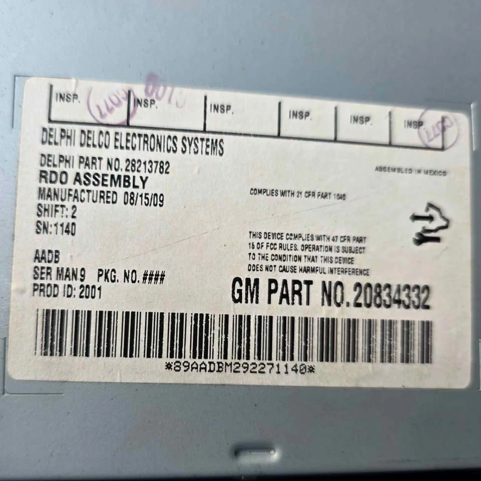 Chevy Malibu Radio - photo 3