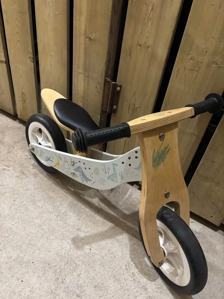 Wood balance bike - photo 2