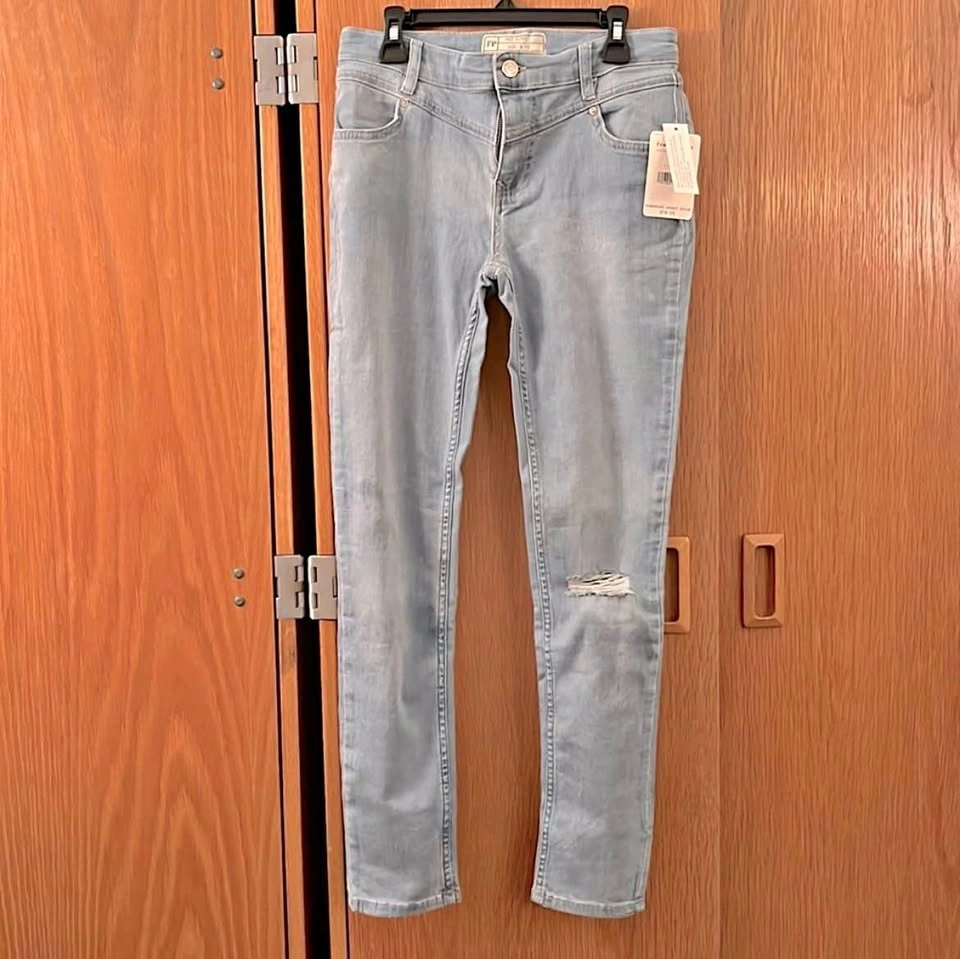 Free People Light-Washed Jeans
