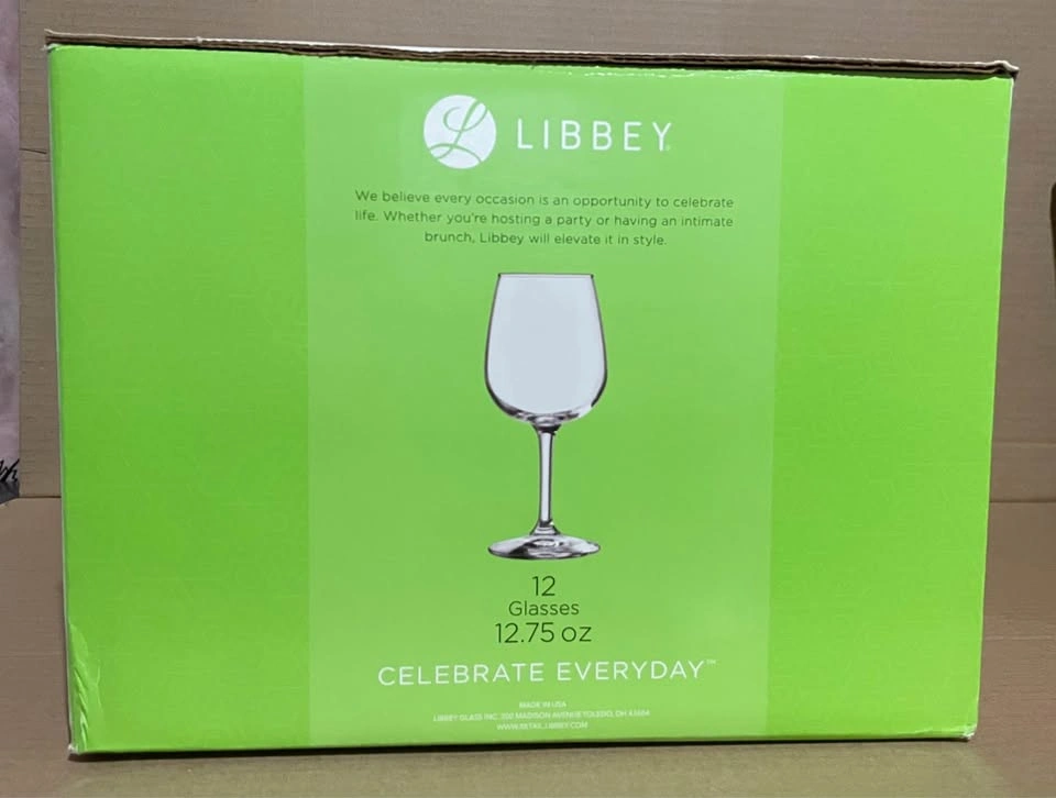 Libbey Wine Party Glasses 12-piece set 12.75 oz - photo 3