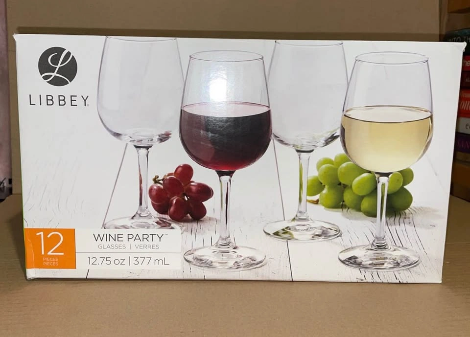 Libbey Wine Party Glasses 12-piece set 12.75 oz - photo 4