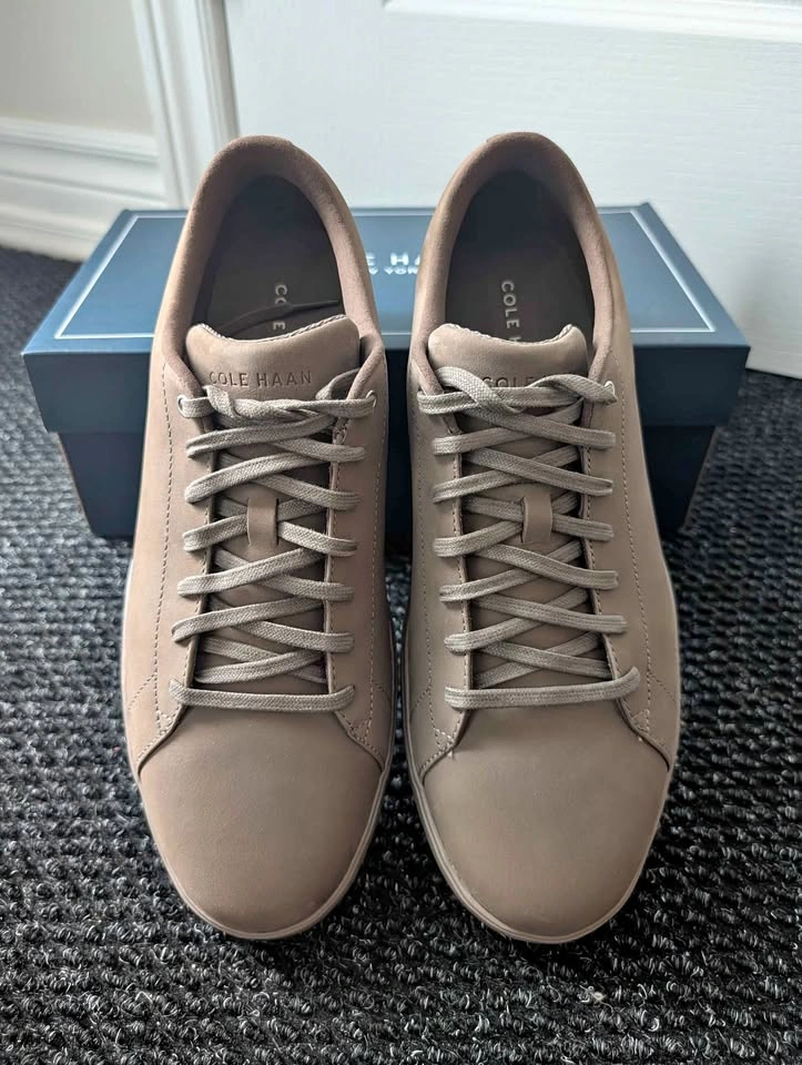 Cole Haan Grand Crosscourt II Light Brown Leather - size 10 NEW