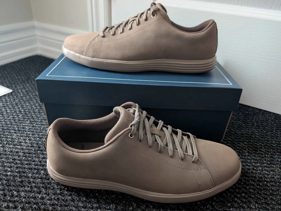 Cole Haan Grand Crosscourt II Light Brown Leather - size 10 NEW - photo 5